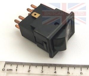 Image of YUF101490, a 'HAZARD SWITCH - DEFENDER UP TO 2007' part