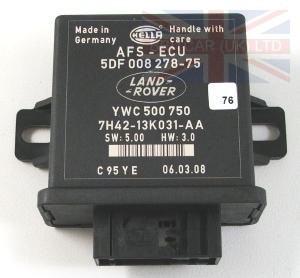 Image of YWC500750, a 'HEADLAMP CONTROL UNIT - RANGE ROVER VOGUE + SPORT' part