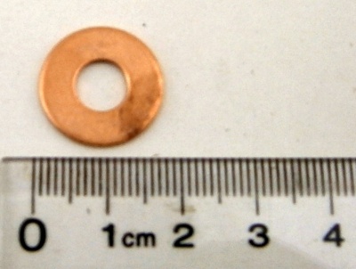 Image of ERR6417, a 'FUEL INJECTOR SEALING WASHER TD5 - DEFENDER - DISCOVERY 2' part