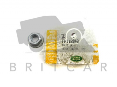 Image of FN112046, a 'NUT M12 FULL FLANGED BZP' part