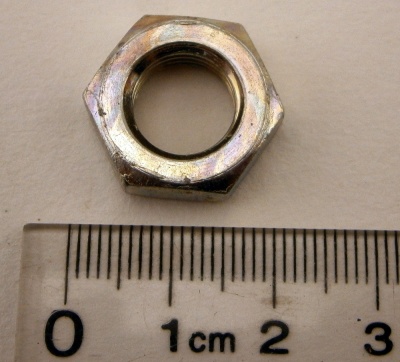 Image of NT607041L, a 'NUT BRACKET TO CLUTCH HOSE 4CYL DEFENDER' part