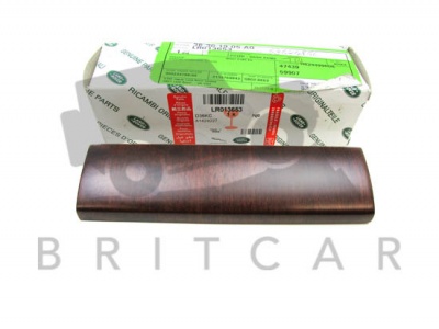 Image of LR013653, a 'INSTRUMENT PANEL COVER - SATIN BLACK WALNUT VENEER - DISCOVERY 4' part