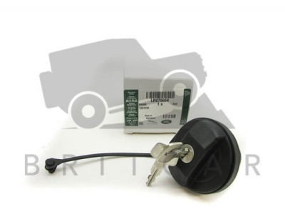 Image of LR075664, a 'FUEL FILLER CAP LOCKING DEFENDER FROM VIN XA159 ON' part