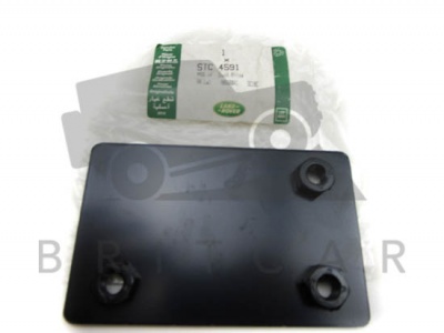 Image of STC4591, a 'ROLL CAGE PLATE RIGHT HAND - DEFENDER' part