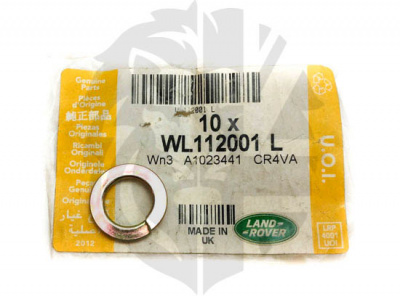 Image of WL112001L, a 'WASHER M12 SPRING' part