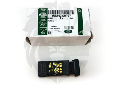 Image of YUG500290PUY, a 'HEATED SEAT SWITCH - LEFT HAND BLACK - FREELANDER 1' part
