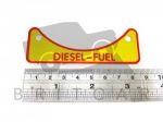LABEL DIESEL FUEL FILLER DEFENDER