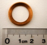 SEALING WASHER OIL FEED PIPE TURBO - DEFENDER - DISCOVERY 1 - RANGE ROVER CLASSIC