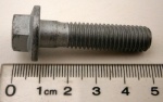 BOLT M10 X 40MM HEX.HEAD FLANGED