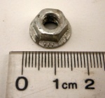 NUT M6 FLANGED HEX HEAD LOCKING - MULTIPLE APPLICATIONS