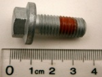 BOLT M10 X 25MM FLANGED HEAD