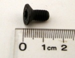 SCREW M6 X 12MM BLACK COUNTERSUNK STAR LOCK