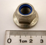 NUT M12 X 1.25 FLANGED LOCKING
