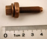 BOLT M8 X 31MM COPPER + WASHER FLANGED HEAD - EVOQUE - FREELANDER 2