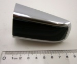 DOOR HANDLE CAP - LESS LOCK APERTURE - BLACK + CHROME - DISCOVERY 5 + SPORT - RANGE ROVER EVOQUE + VOGUE