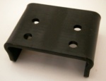 ADJUSTABLE SLIDER UNIT - TOW BAR BRACKET SLIDER - DEFENDER FROM VIN YA - DISCOVERY 1 