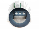 SPARE WHEEL RETAINER - RING TYPE - ON BONNET / HOOD - DEFENDER