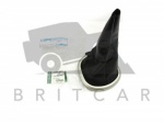 GEAR LEVER APERTURE GAITER - MANUAL TRANSMISSION BLACK & CHAMPAGNE METALLIC - FREELANDER 1 FROM VIN 4A000001