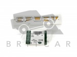 REAR NAME PLATE - SPORT - ATLAS SILVER - RANGE ROVER SPORT FROM VIN CA000001