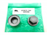 LOCKING PLASTC ALLOY WHEEL NUT COVERS - DISCOVERY 1 - RANGE ROVER CLASSIC