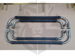 BRIGHT STAINLESS STEEL SIDE RUNNER STEP (PAIR) - 90INCH WHEELBASE - DEFENDER 2007 ONWARDS FROM VIN 8A000001