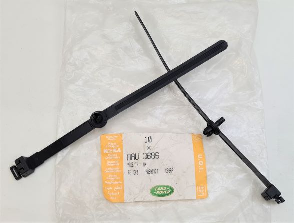 6.5MM HOLE X 155MM TIE STRAP AND PUSH-ON FIX - JAGUAR XJ6 AND XJ12 1987-1994 - XF 1995-1997 - DEFENDER 1987-2006