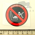 DECAL - WARNING - AIRBAG