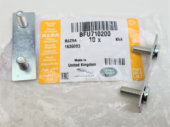 STUD PLATE - REAR END - CHECK STRAP - DEFENDER