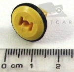 NUT PLASTIC 4.2X6.7X6.7 LOWER SCREW