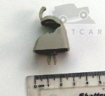 CLIP - SUNVISOR RETAINER - MIST GREY -  RANGE ROVER FROM VIN MA310674 TO VA370279