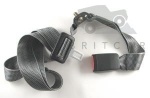 REAR SEAT BELT CENTRE LAP  - ASH GREY - DISCOVERY 1 FROM VIN LA081473 ON