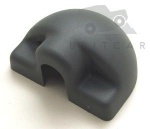 REAR END DOOR DARK GRANITE MOUNTING BRACKET GROMMET COVER - DEFENDER FROM VIN VA999222 TO 1A622423