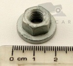 NUT M8 FLANGED - MULTIPLE APPLICATIONS - DISCOVERY 3 - FREELANDER 2 - RANGE ROVER EVOQUE + SPORT 2005 TO 2013