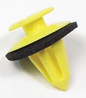 YELLOW SIDE WINDSCREEN TRIM FASTENER - RANGE ROVER VOGUE L322 - DISCOVERY 3 AND 4