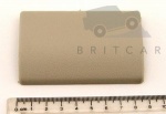 BODYSIDE REAR UPPER MIST GREY QUARTER TRIM SEAT BELT COVER - DISCOVERY 2