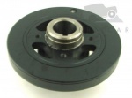 PULLEY & TORSIONAL VIBRATION DAMPER - CRANKSHAFT - 2.5L - DEFENDER - RANGE ROVER CLASSIC - DISCOVERY 1