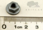 HEXAGONAL HEAD M6 FLANGED LOCKING NUT