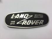 NAME PLATE DECAL - LAND ROVER - REAR - METAL - DEFENDER 2007 ONWARDS