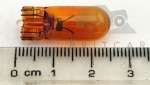 BULB 12V 5W AMBER WY5W FLASHER LAMP - DISCOVERY 3 + 4 - RANGE ROVER SPORT - FREELANDER 2