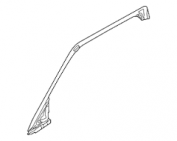 INNER DOOR FRAME FINISHER LEFT HAND FRONT UPPER - EVOQUE