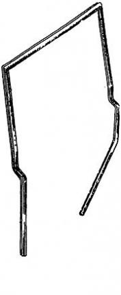 LEFT HAND REAR DOOR SEAL - COUNTY STATION WAGON 110  DEFENDER