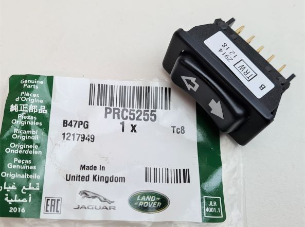 ELECTRIC WINDOW -SUNROOF SWITCH - RANGE ROVER CLASSIC - DISCOVERY 1