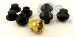 SET OF 5 LOCKING WHEEL NUTS FOR STEEL WHEELS - DEFENDER - DISCOVERY 1 - RANGE ROVER CLASSIC