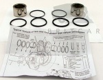 BRAKE CALIPER OVERHAUL KIT REAR 110 DEFENDER 1 - 2007 ONWARD
