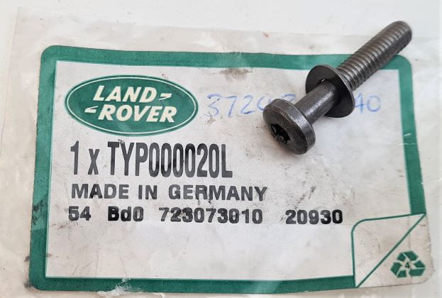 SCREW WITH WASHER - RETAINING VALVE BLOCK - AUTOMATIC TRANSMISSION - DISCOVERY 2 - RANGE ROVER P38