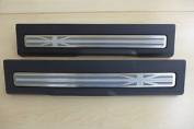 FRONT DOOR SILL FINISHERS PAIR - UNION JACK - EVOQUE