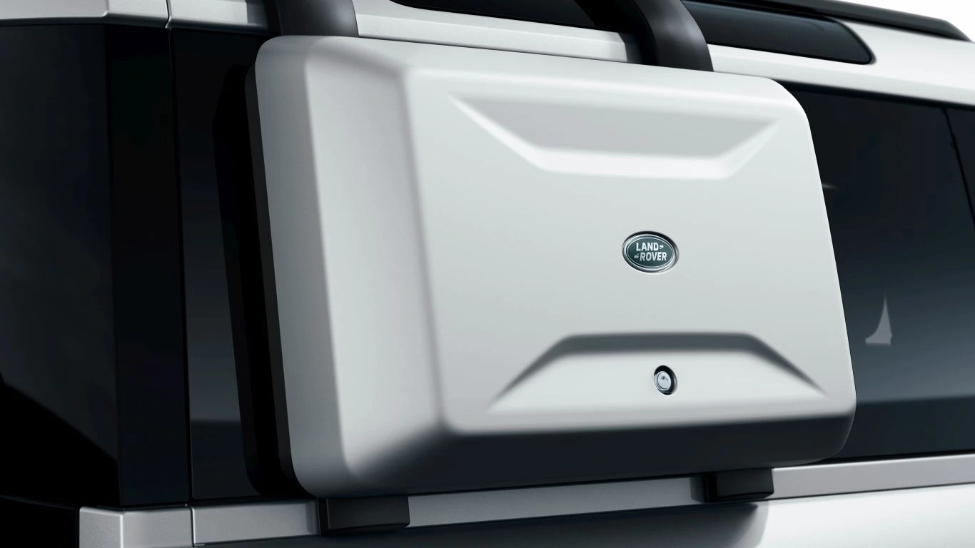 STOWAGE BOX - MOUNTED GEAR CARRIER EXTERIOR SIDE - NEW DEFENDER 2020 ONWARDS