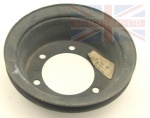CRANKSHAFT PULLEY - LESS AIR CONDITIONING - 3.5L V8 TWIN CARB PETROL DEFENDER 1987-2006