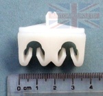 FUEL PIPE CLIP DOUBLE EFI RANGE ROVER CLASSIC - UPTO VIN GA