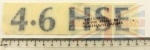 DECAL '4.6 HSE' BASALT - RANGE ROVER 1994 TO 2001